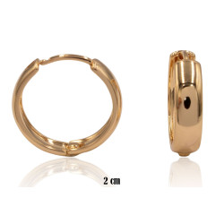 Kolczyki Xuping pozłacane 18k - MF38987